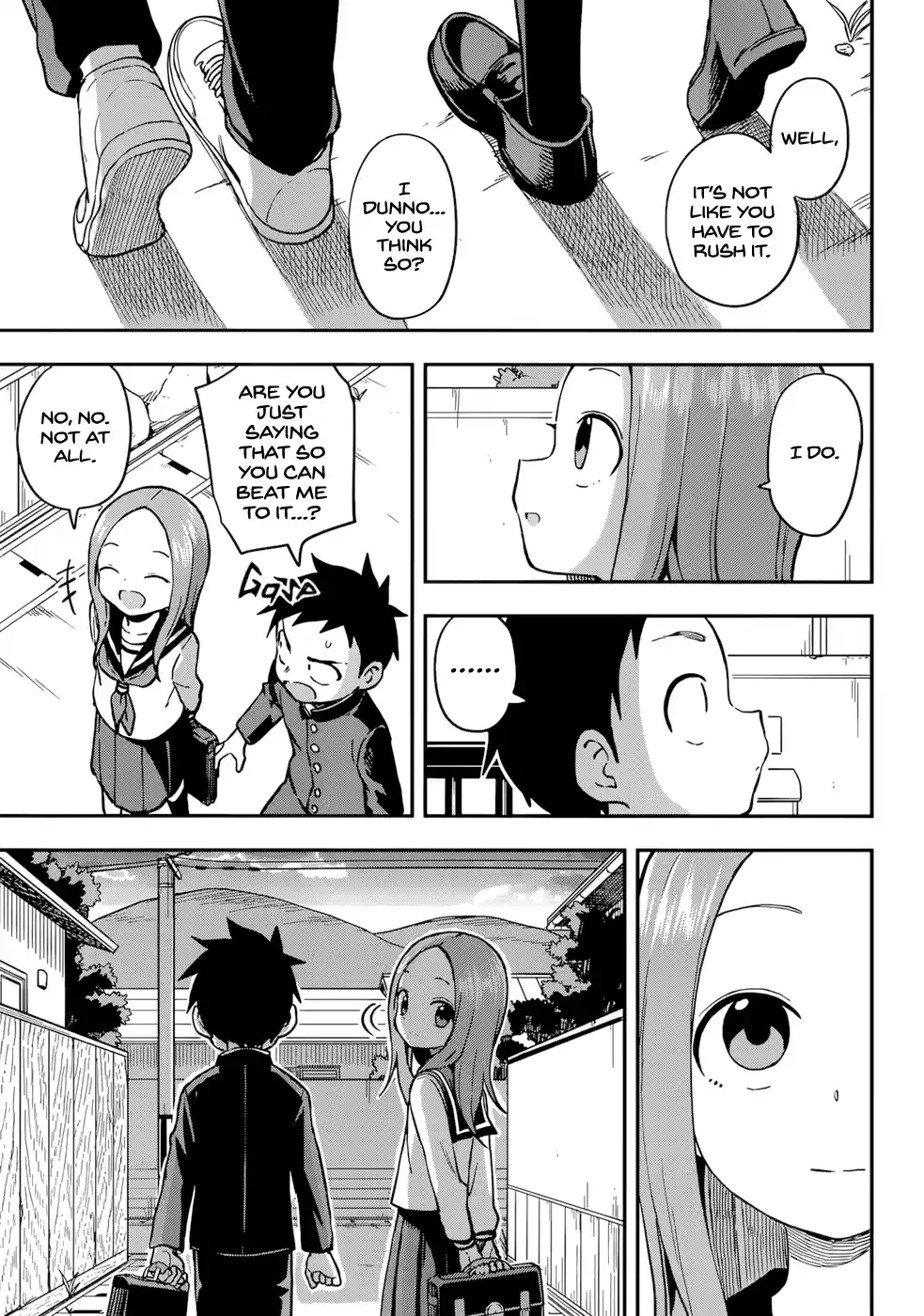 Karakai Jouzu No Takagi-San Chapter 157