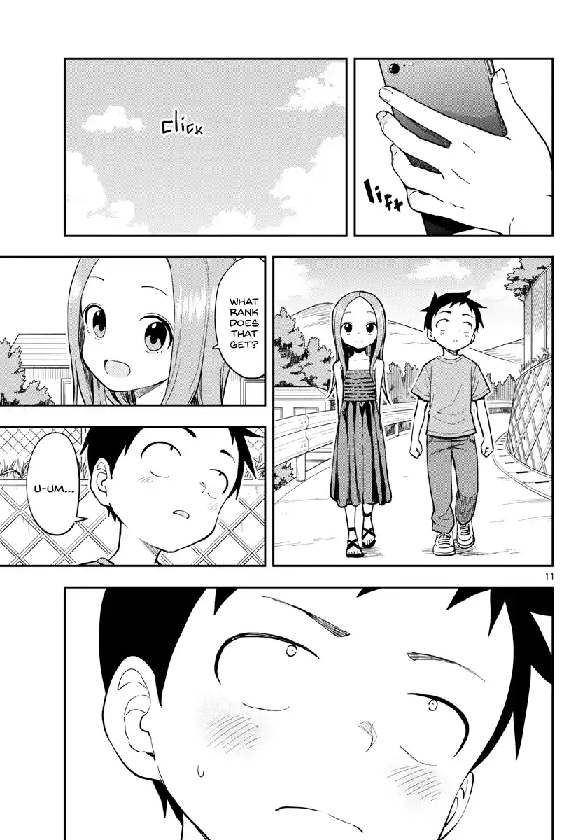 Karakai Jouzu No Takagi-San Chapter 158