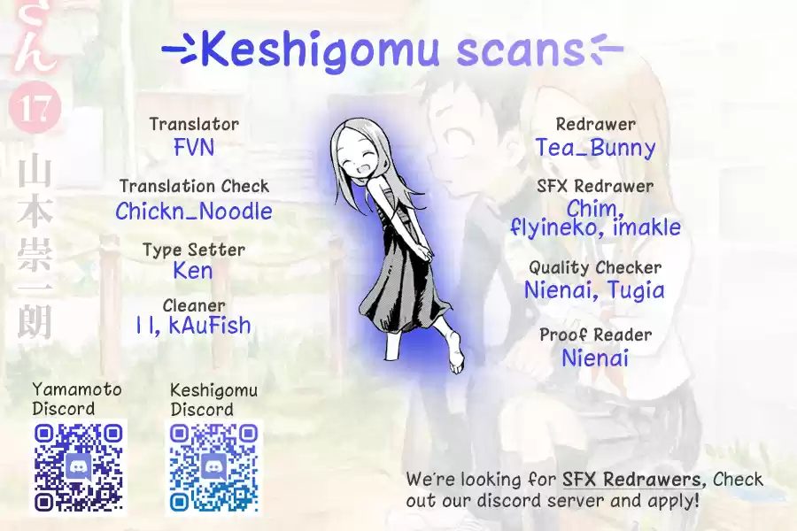 Karakai Jouzu No Takagi-San Chapter 158