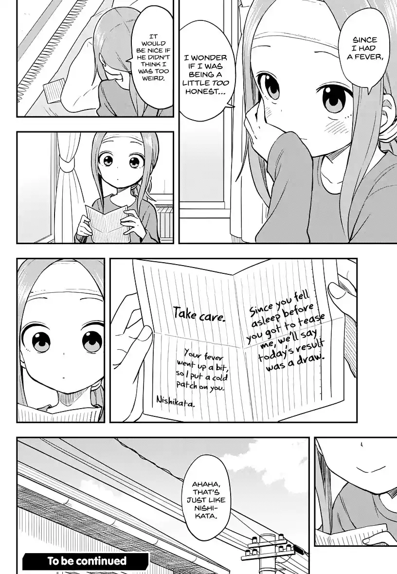 Karakai Jouzu No Takagi-San Chapter 160