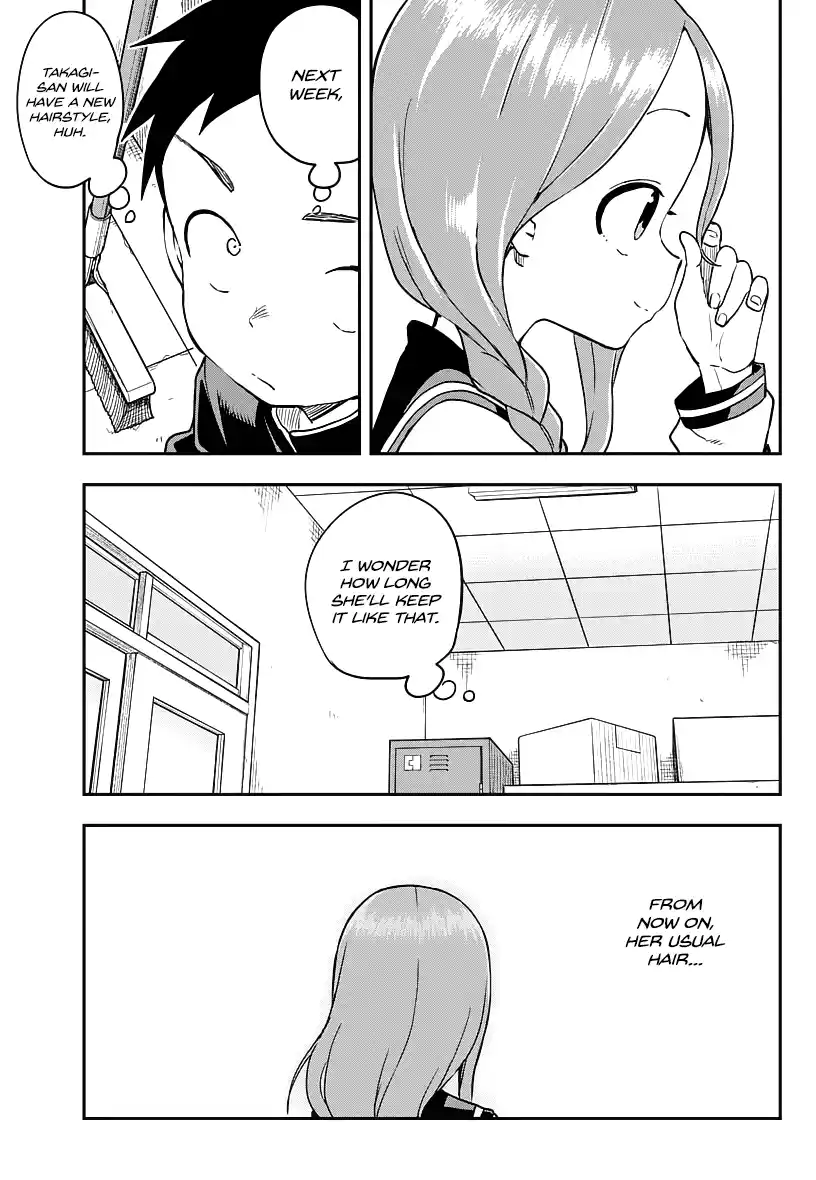 Karakai Jouzu No Takagi-San Chapter 167