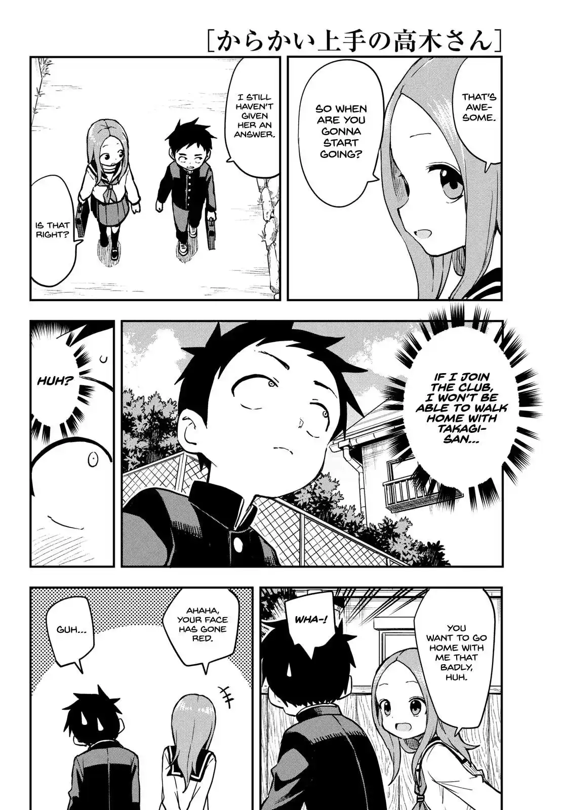 Karakai Jouzu no Takagi-san Chapter 174