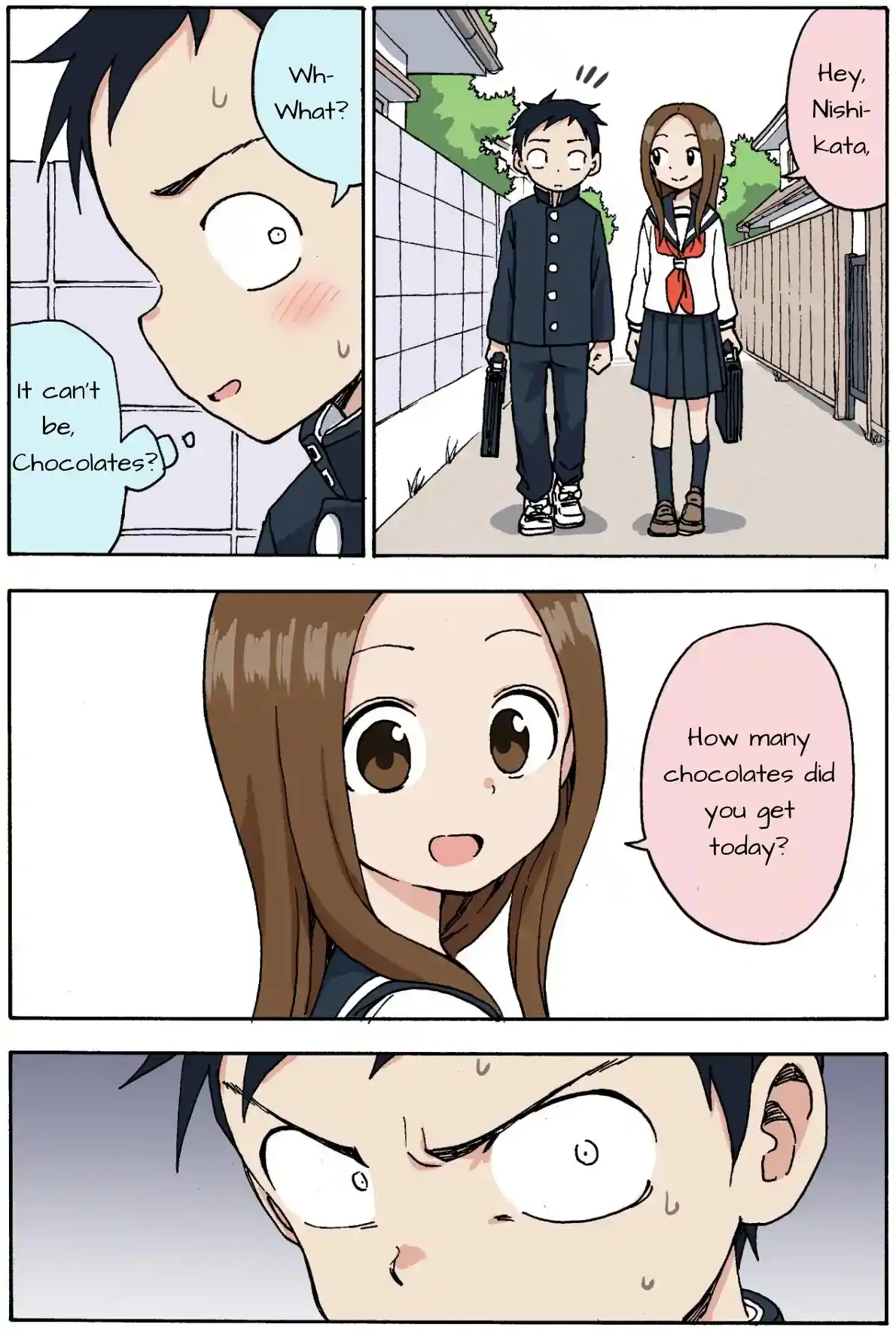 Karakai Jouzu no Takagi-san Chapter 90.5: Halloween Short (2018)