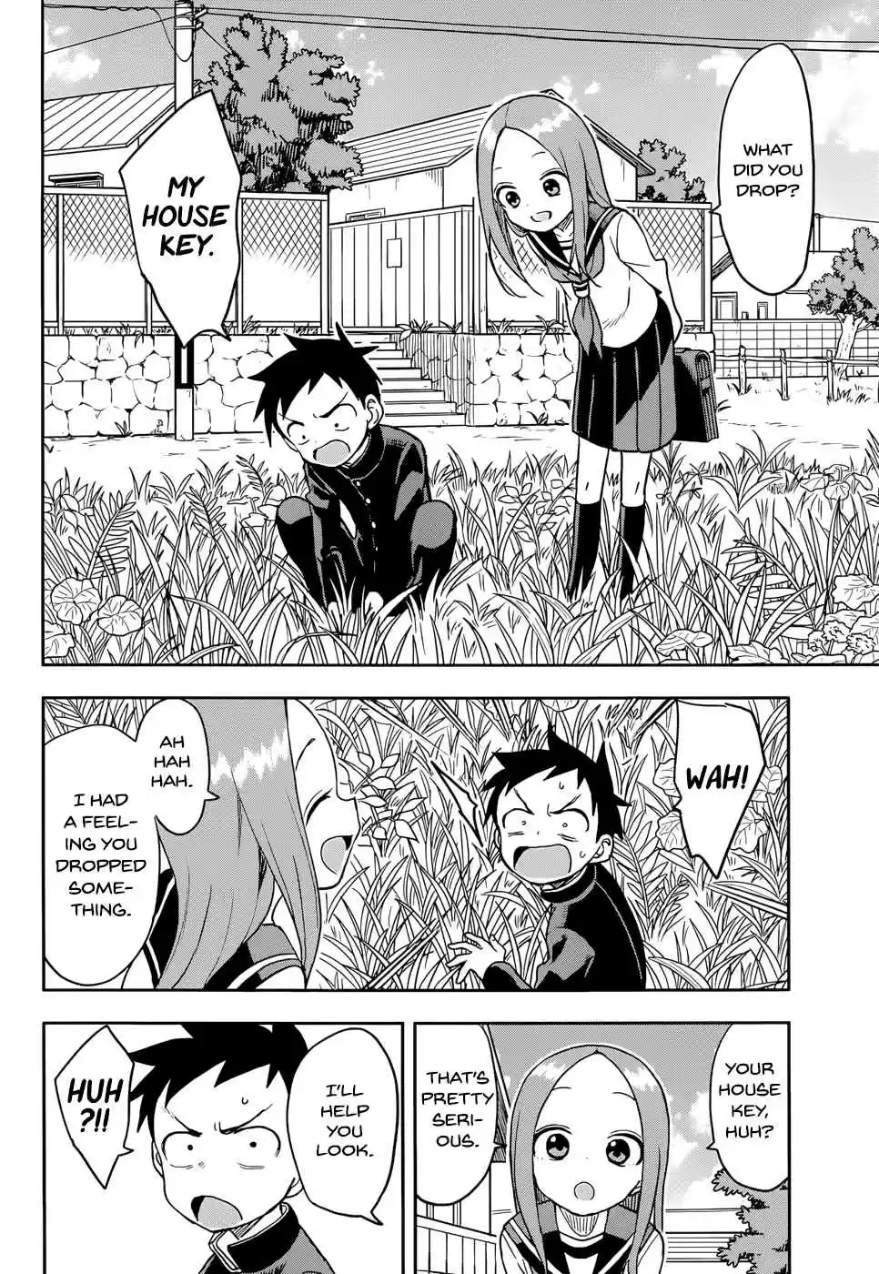 Karakai Jouzu no Takagi san Dropped Something