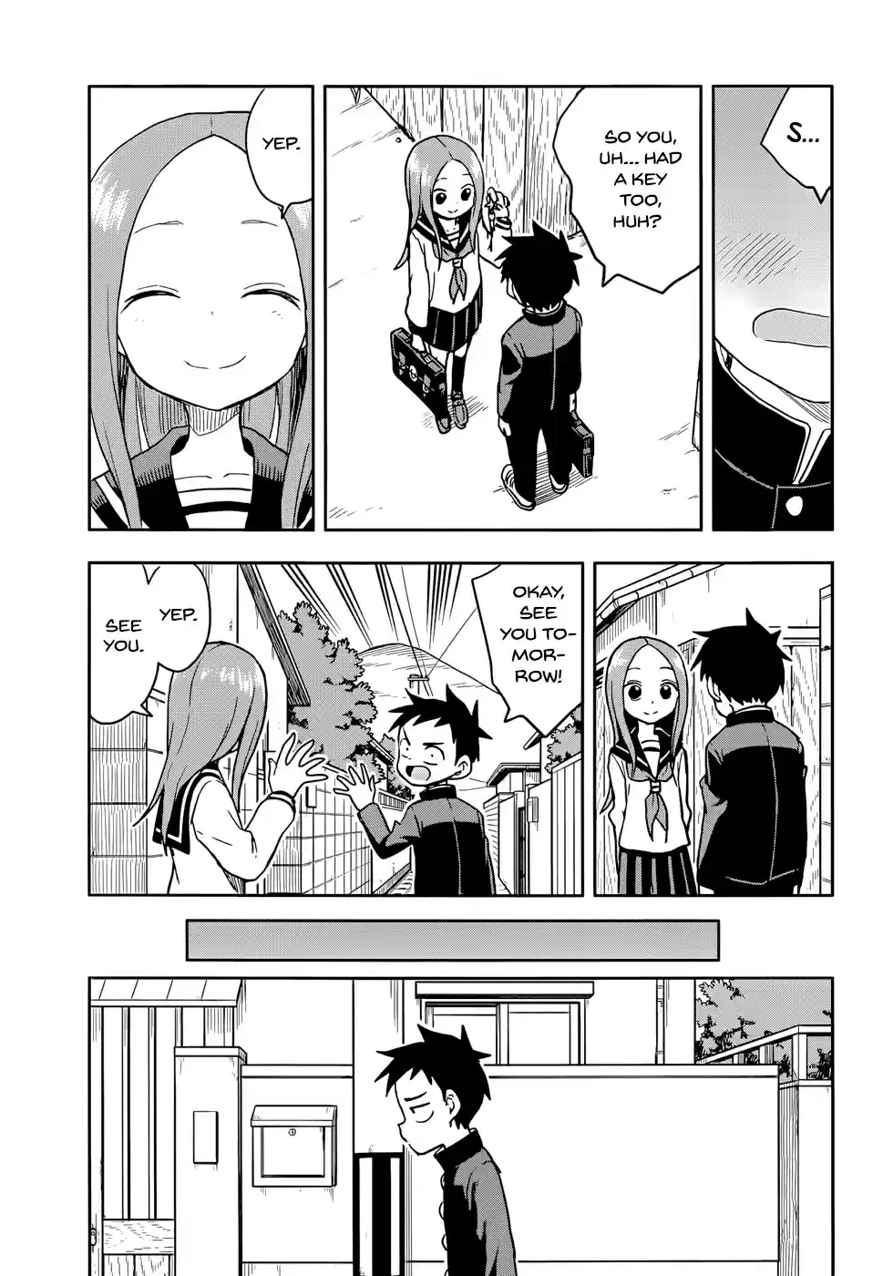 Karakai Jouzu no Takagi san Dropped Something