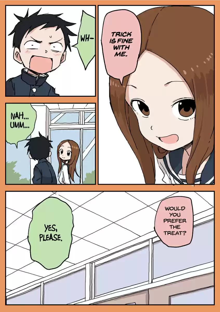 Karakai Jouzu no Takagi san Vol. 12 Ch. 107.6 Halloween Short (2018)