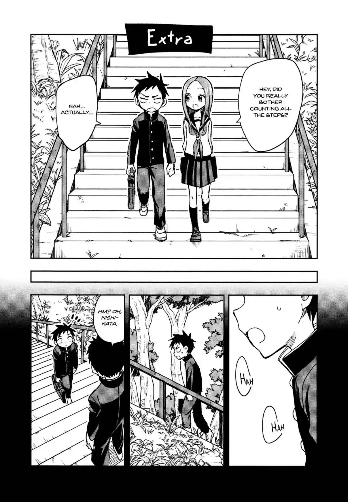 Karakai Jouzu no Takagi san Vol. 14 Ch. 123.5 Extra