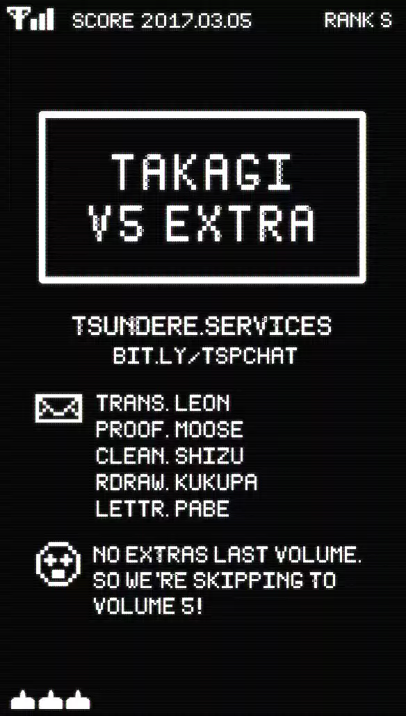 Karakai Jouzu no Takagi san Vol. 5 Ch. 44.5 Extras