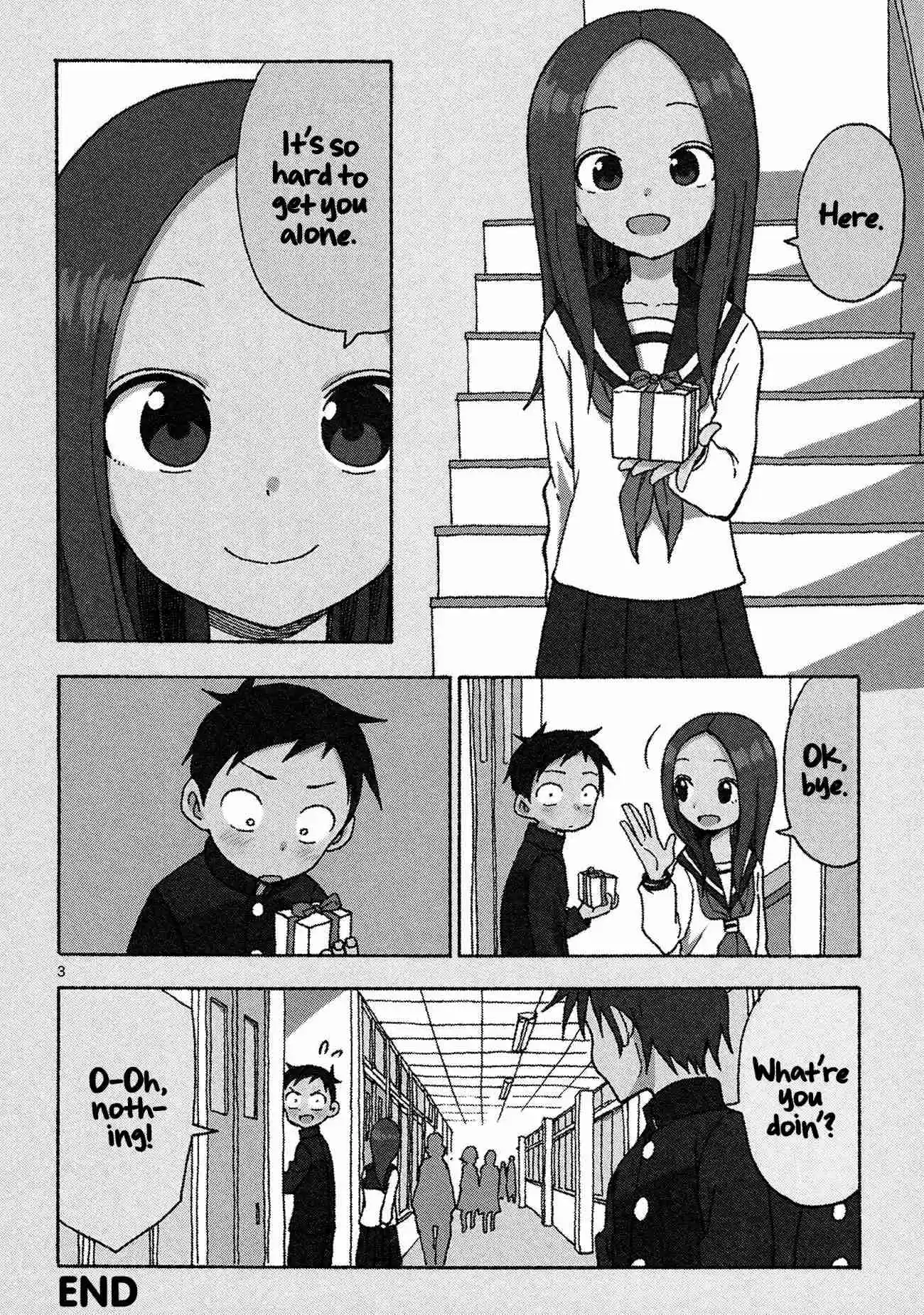 Karakai Jouzu no Takagi san Vol. 9 Ch. 80.5 Vol.9 Extra