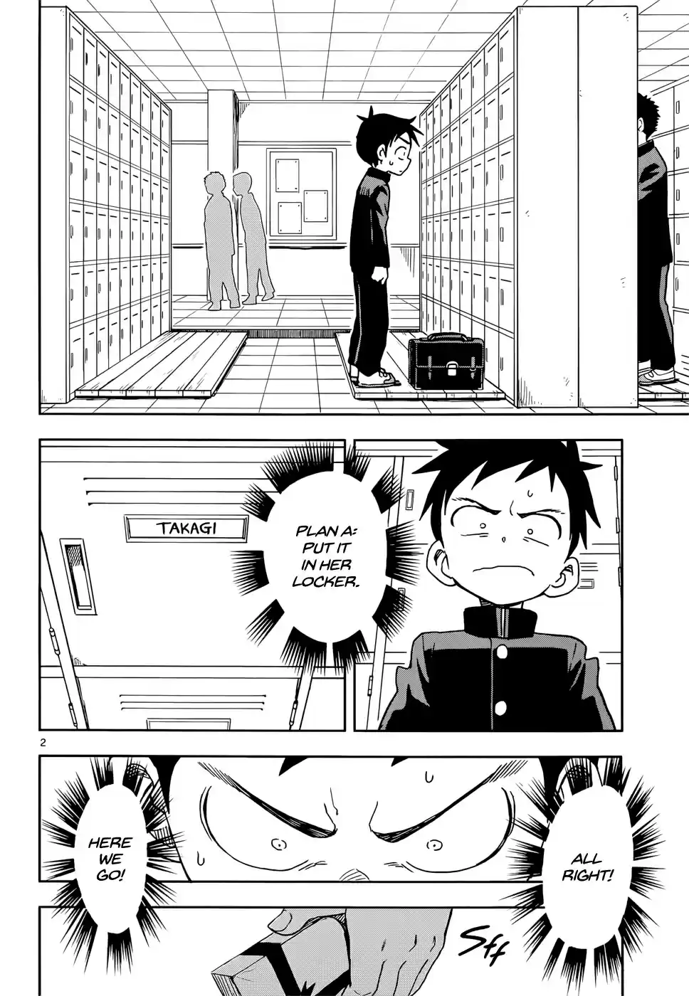 Karakai Jouzu no Takagi san Vol. 99 Returning the Favor