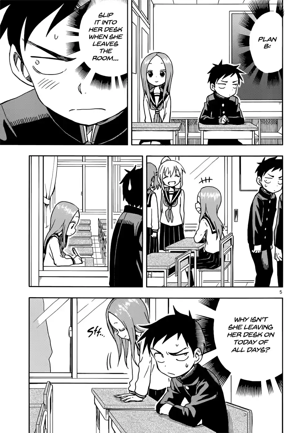 Karakai Jouzu no Takagi san Vol. 99 Returning the Favor