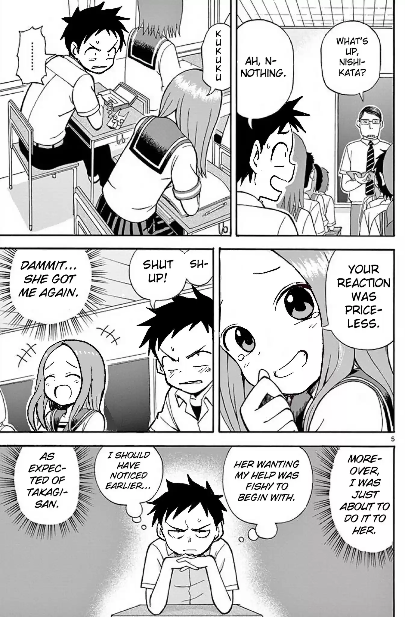 Karakai Jouzu no Takagi-san vol.1 ch.1.1