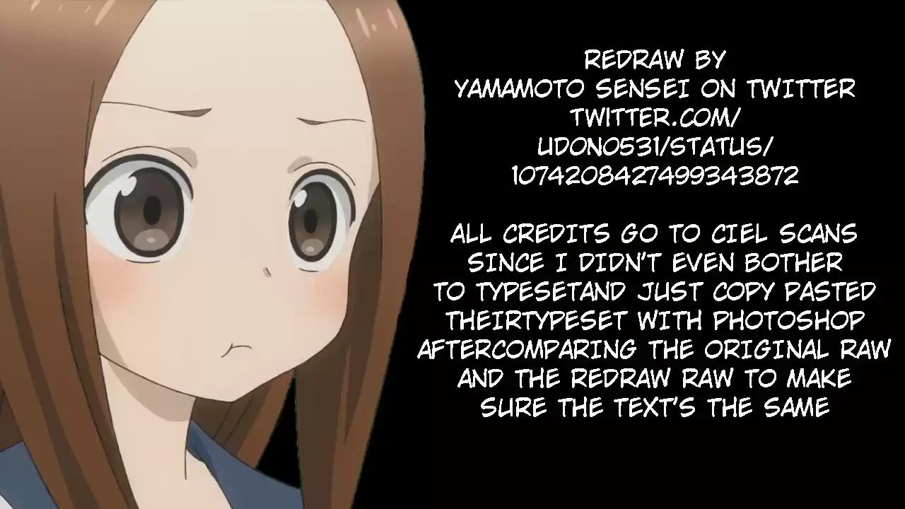 Karakai Jouzu no Takagi-san vol.1 ch.1.1