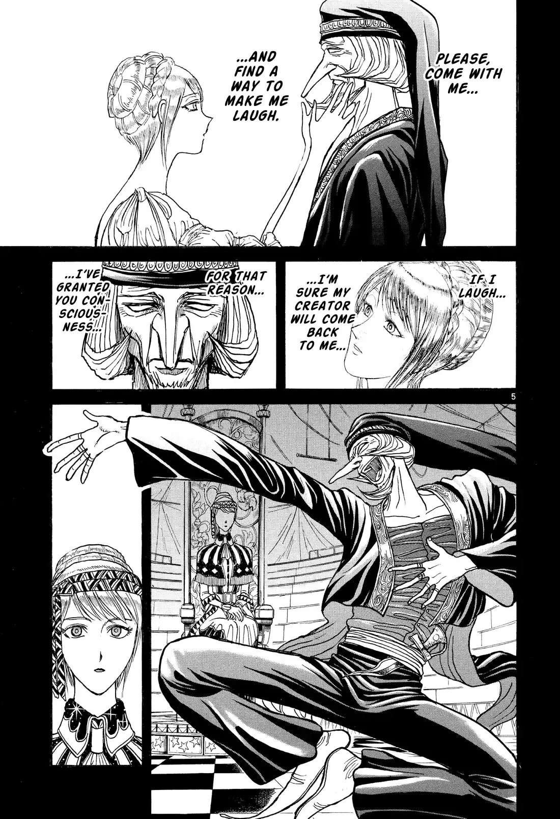 Karakuri Circus Chapter 366