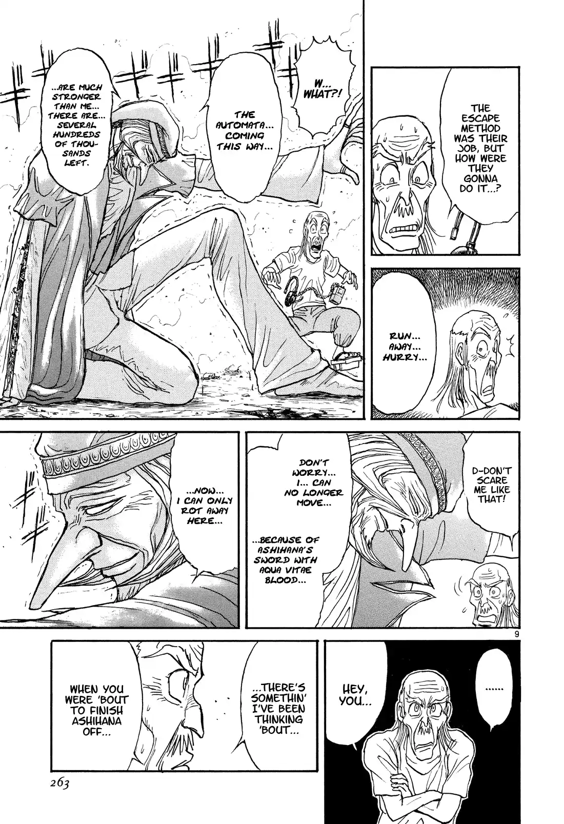 Karakuri Circus Chapter 369