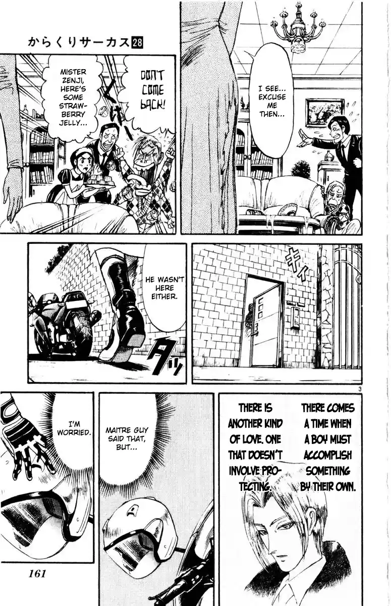 Karakuri Circus Vol. 28 Ch. 275 Intermission I "Can't go back"