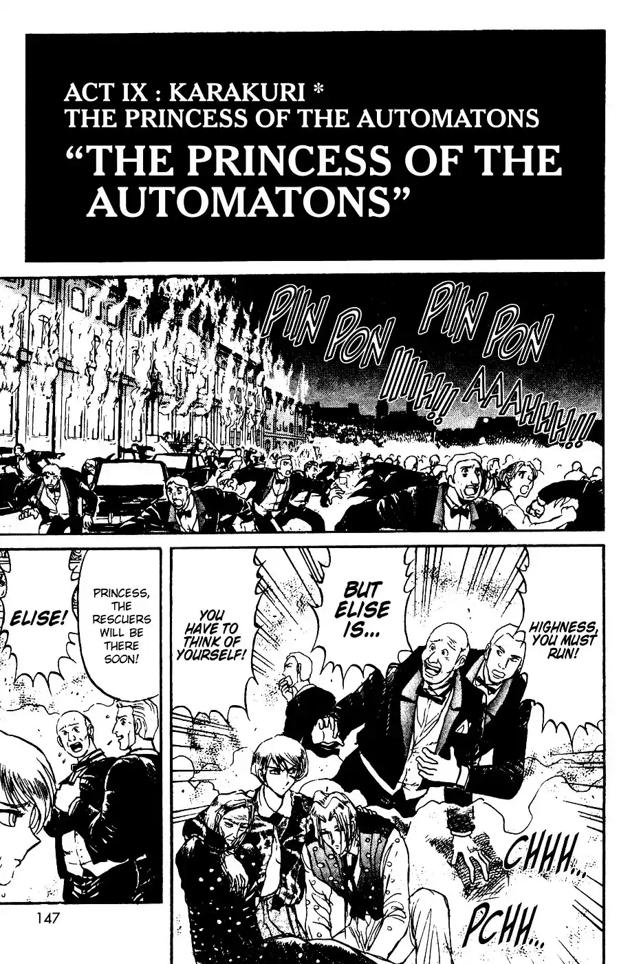 Karakuri Circus Vol.10 Chapter 95