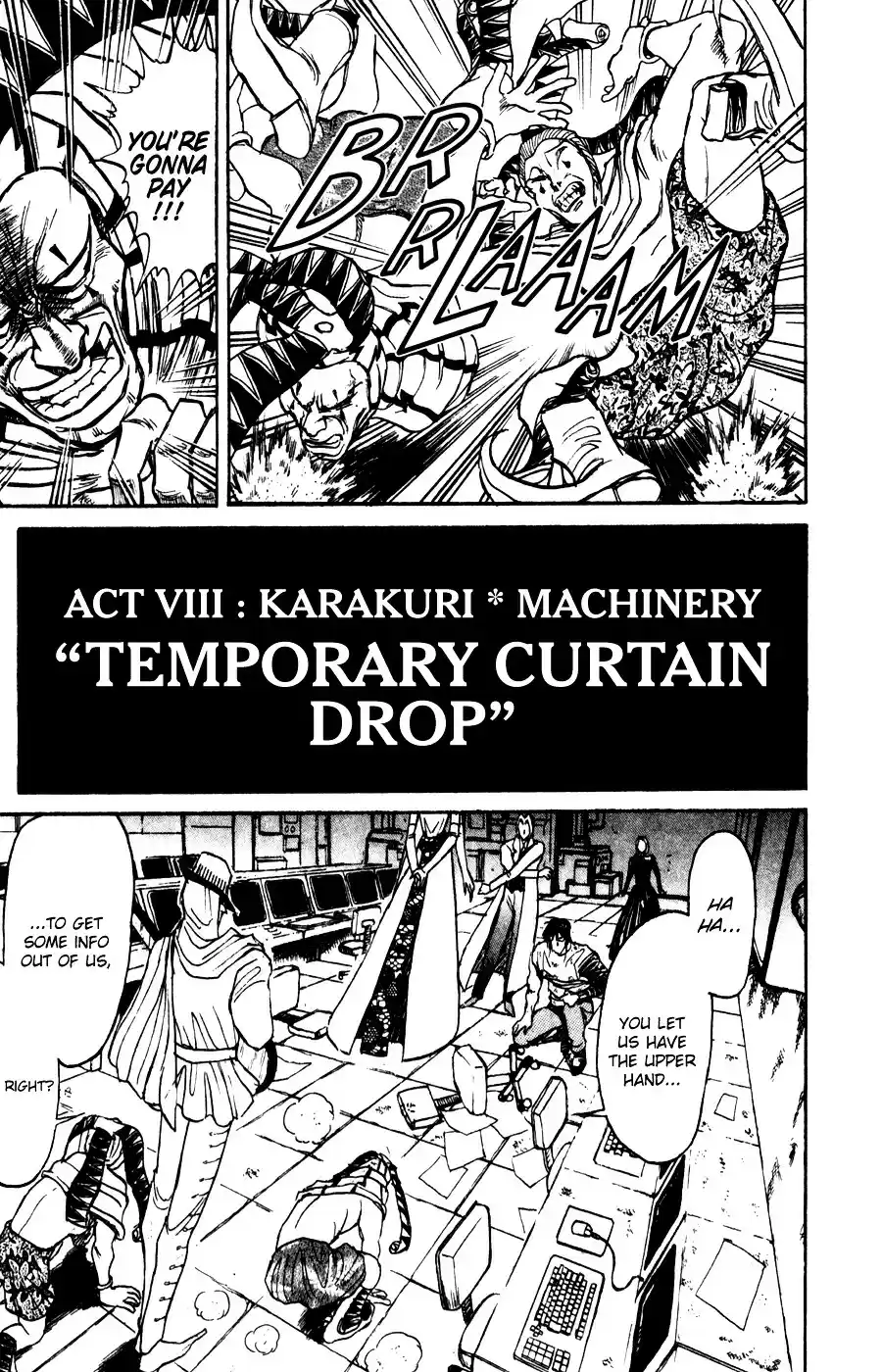 Karakuri Circus Vol.9 Chapter 83