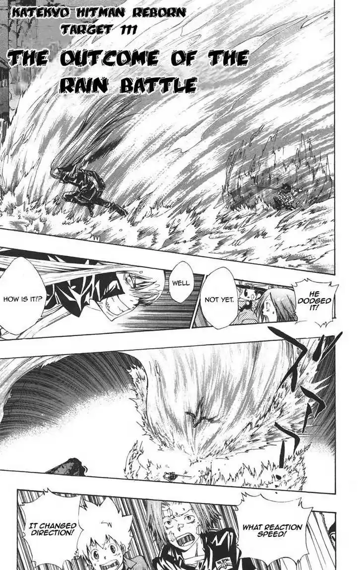 Kateikyoushi Hitman Reborn! 111