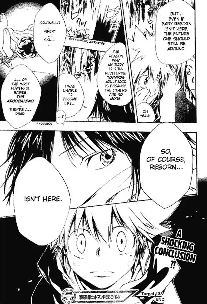 Kateikyoushi Hitman Reborn! 138