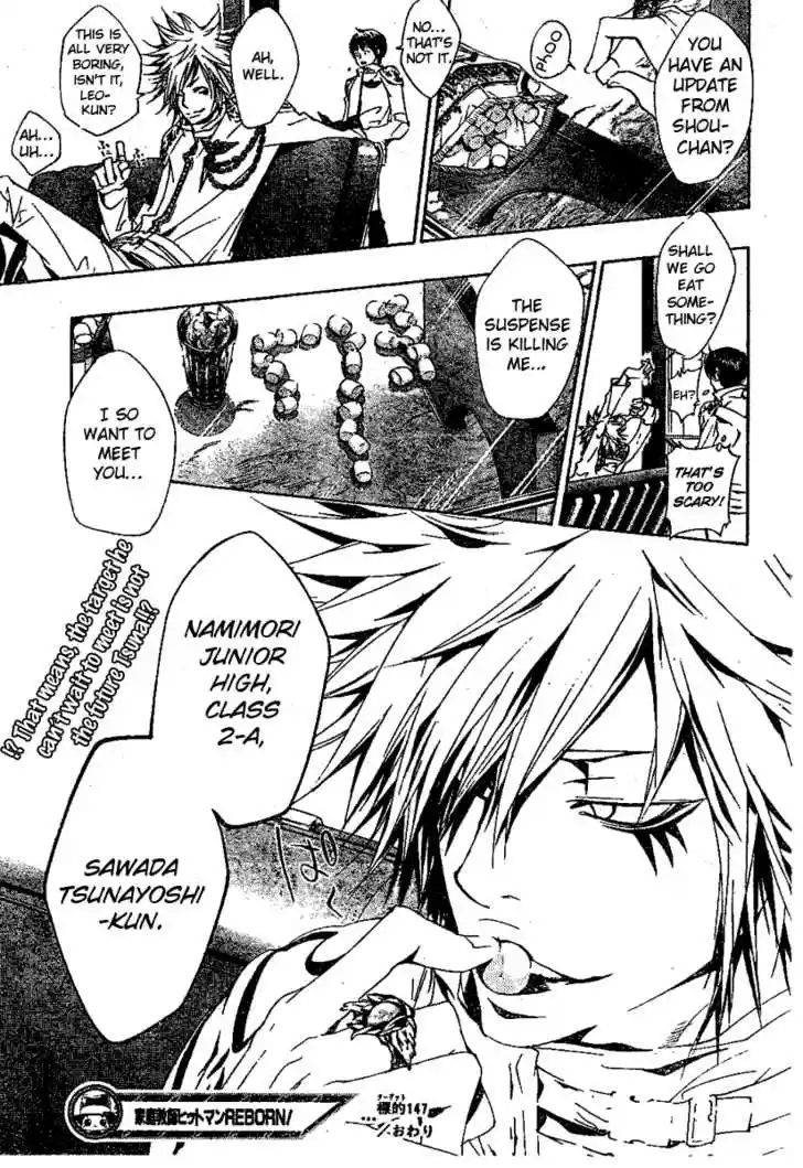 Kateikyoushi Hitman Reborn! 147