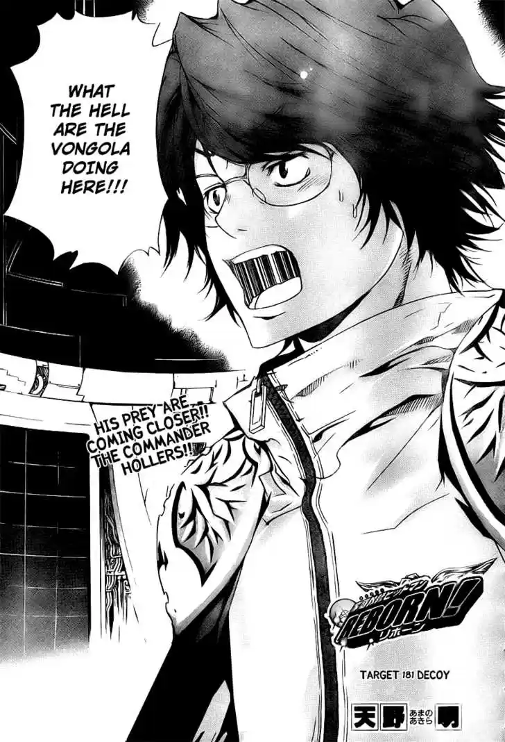 Kateikyoushi Hitman Reborn! 181