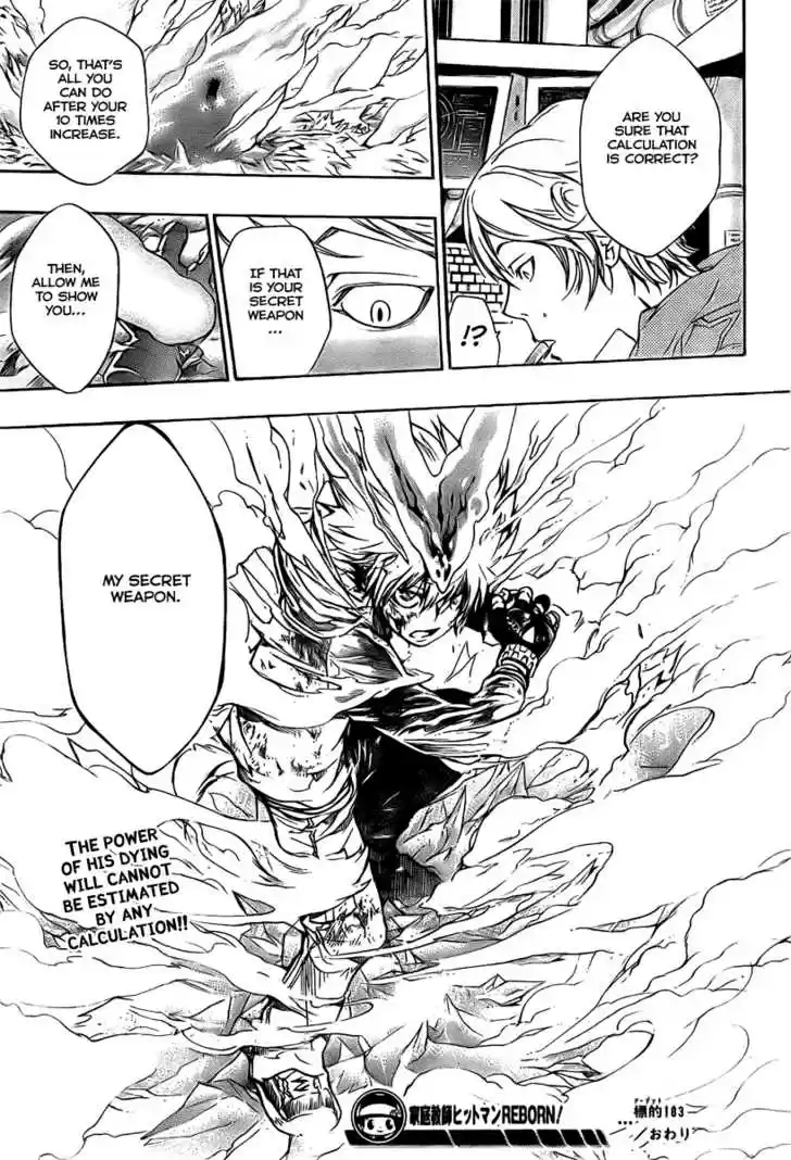 Kateikyoushi Hitman Reborn! 183