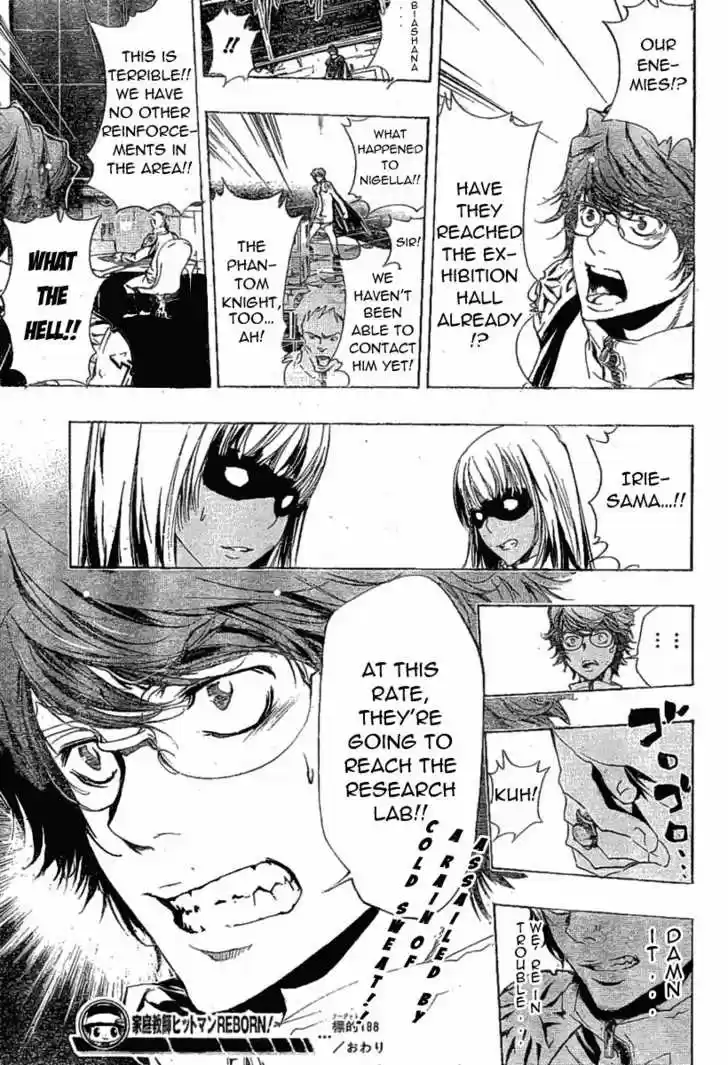 Kateikyoushi Hitman Reborn! 188