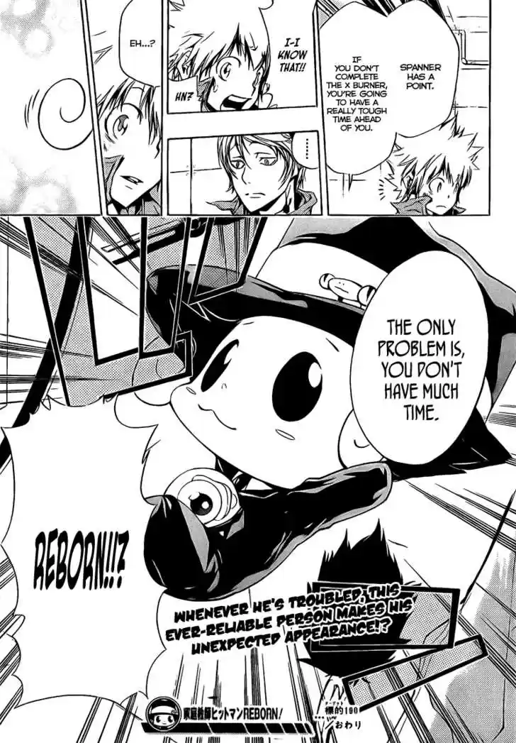 Kateikyoushi Hitman Reborn! 190