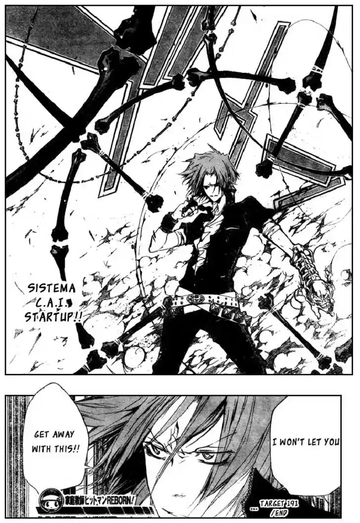 Kateikyoushi Hitman Reborn! 191