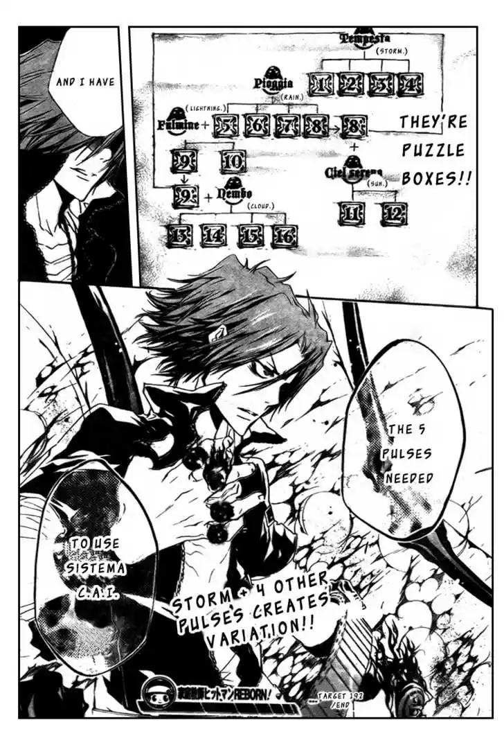Kateikyoushi Hitman Reborn! 192