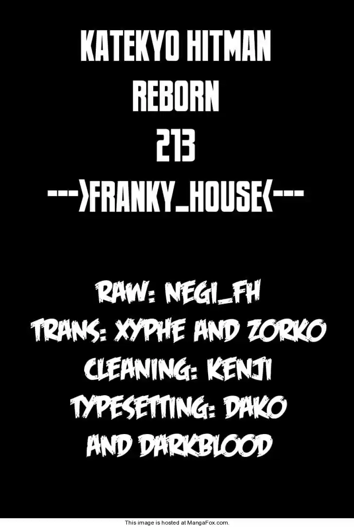 Kateikyoushi Hitman Reborn! 213