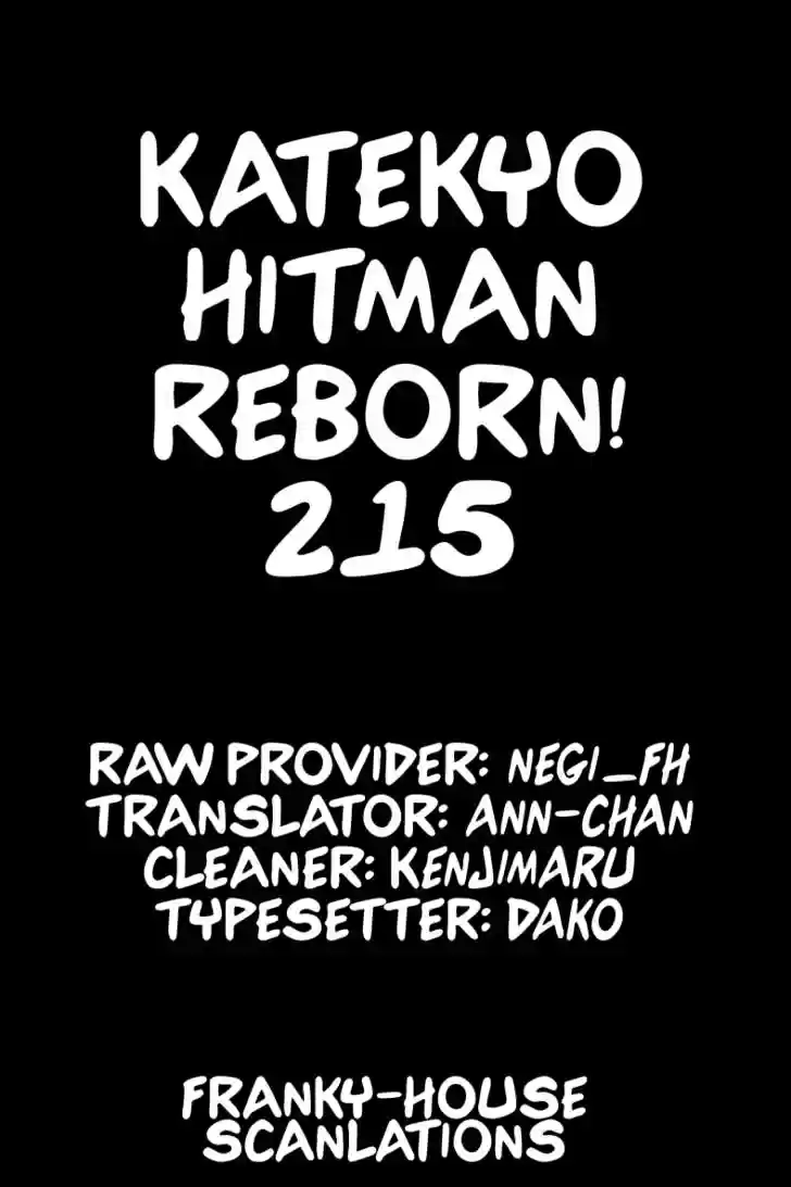 Kateikyoushi Hitman Reborn! 215