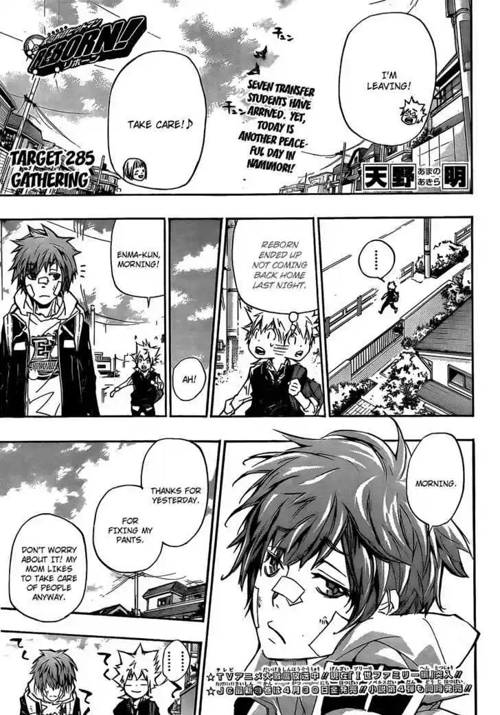 Kateikyoushi Hitman Reborn! 285