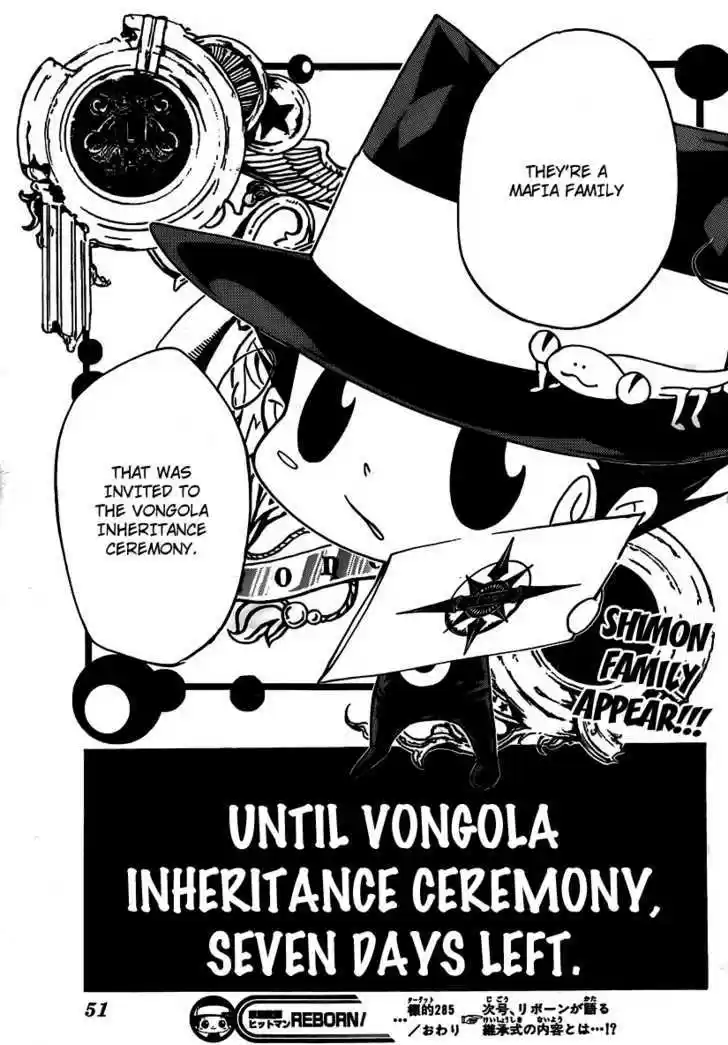 Kateikyoushi Hitman Reborn! 285