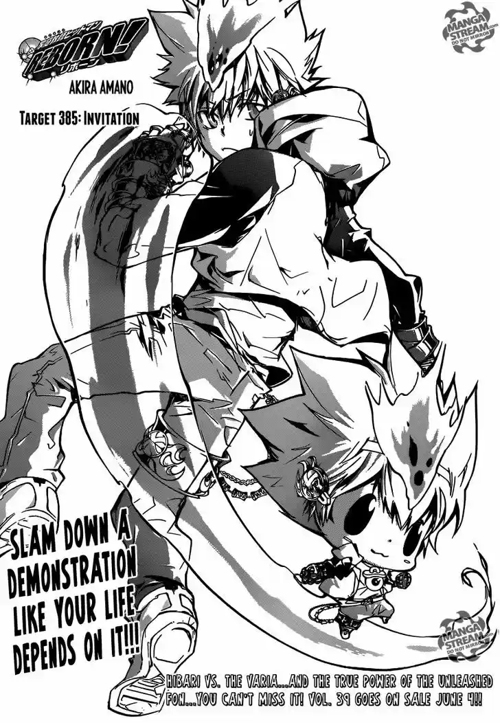 Kateikyoushi Hitman Reborn! 385