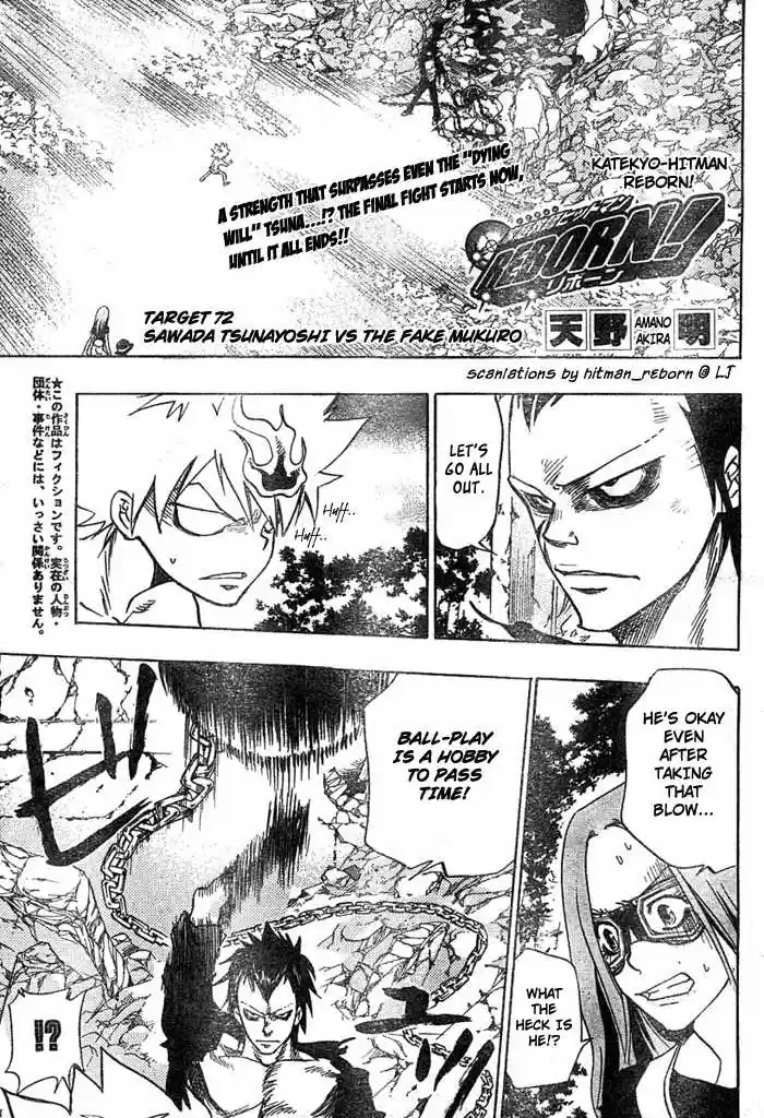 Kateikyoushi Hitman Reborn! 72