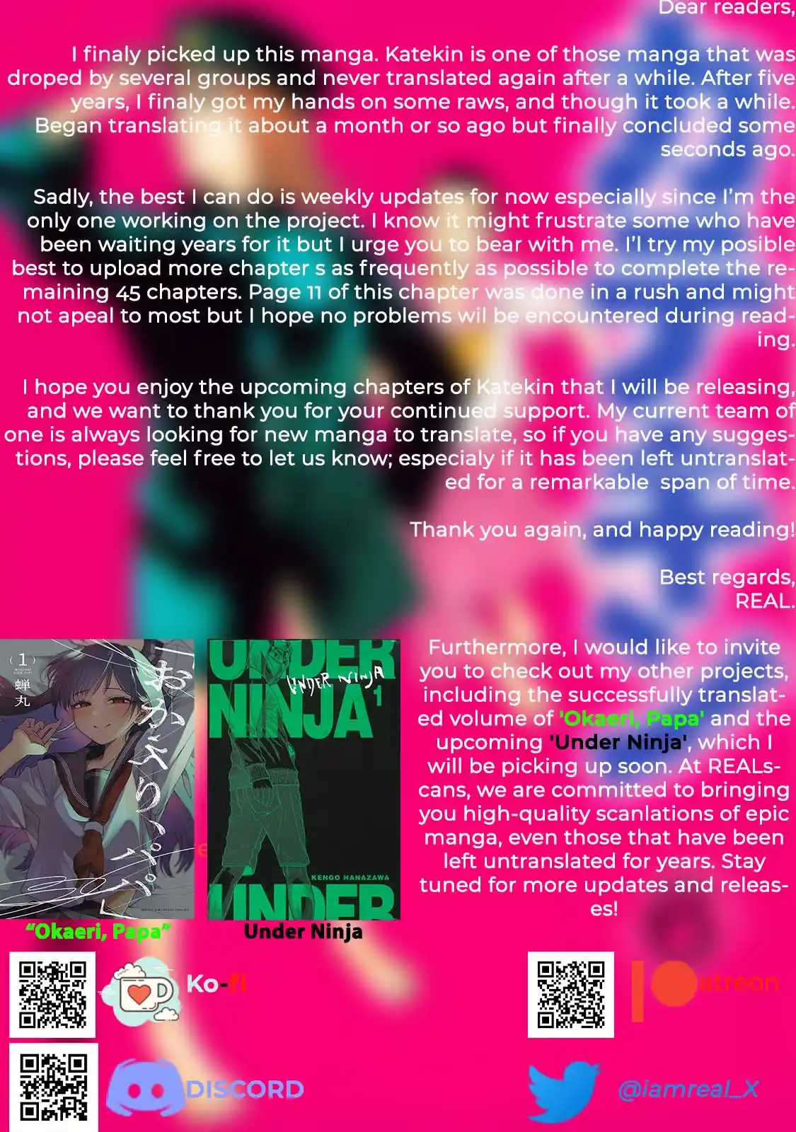 Katekin Vol.6 Chapter 46