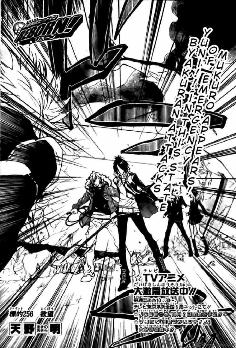 Katekyo Hitman Reborn! 256