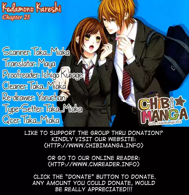 Kedamono Kareshi Chapter 25