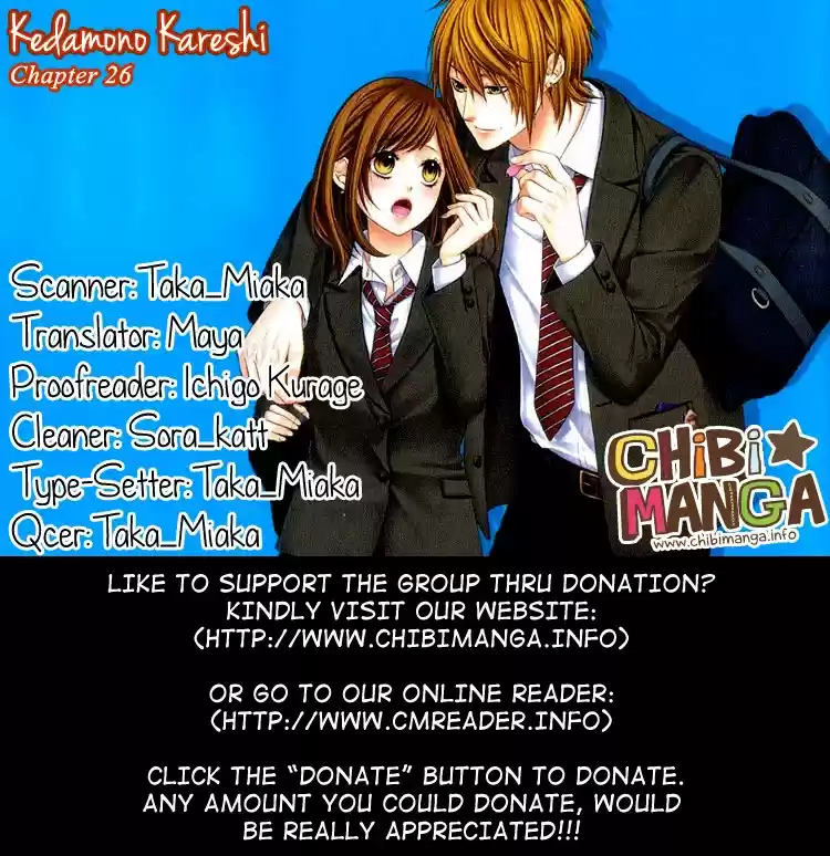 Kedamono Kareshi Chapter 26