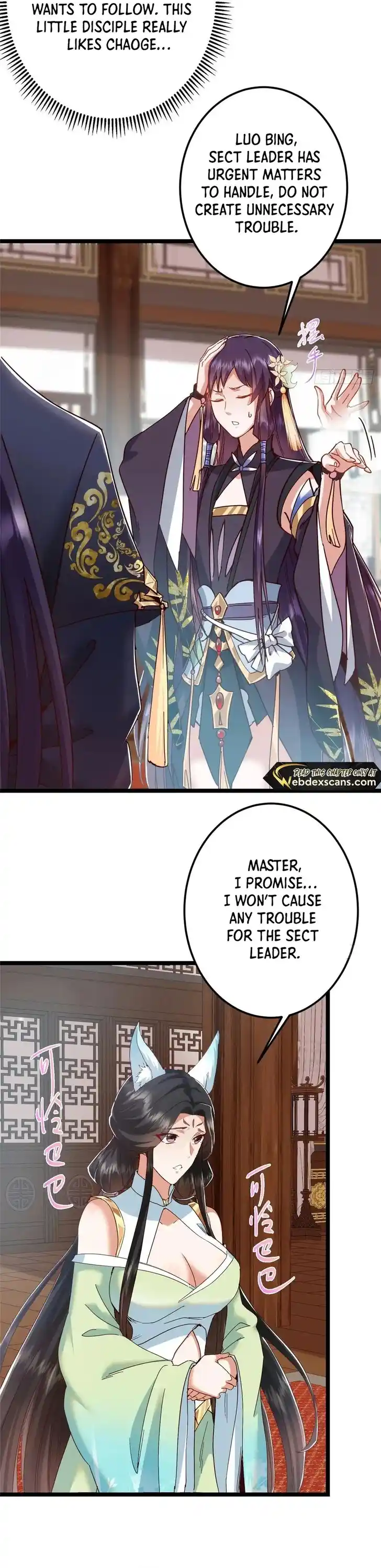 Keep A Low Profile, Sect Leader Ch.513