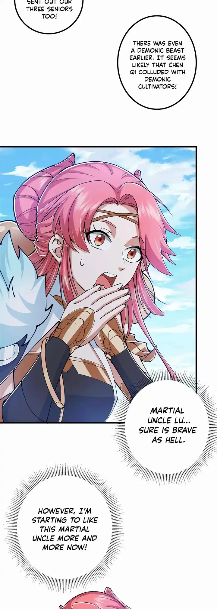 Keep A Low Profile, Sect Leader Chapter 221