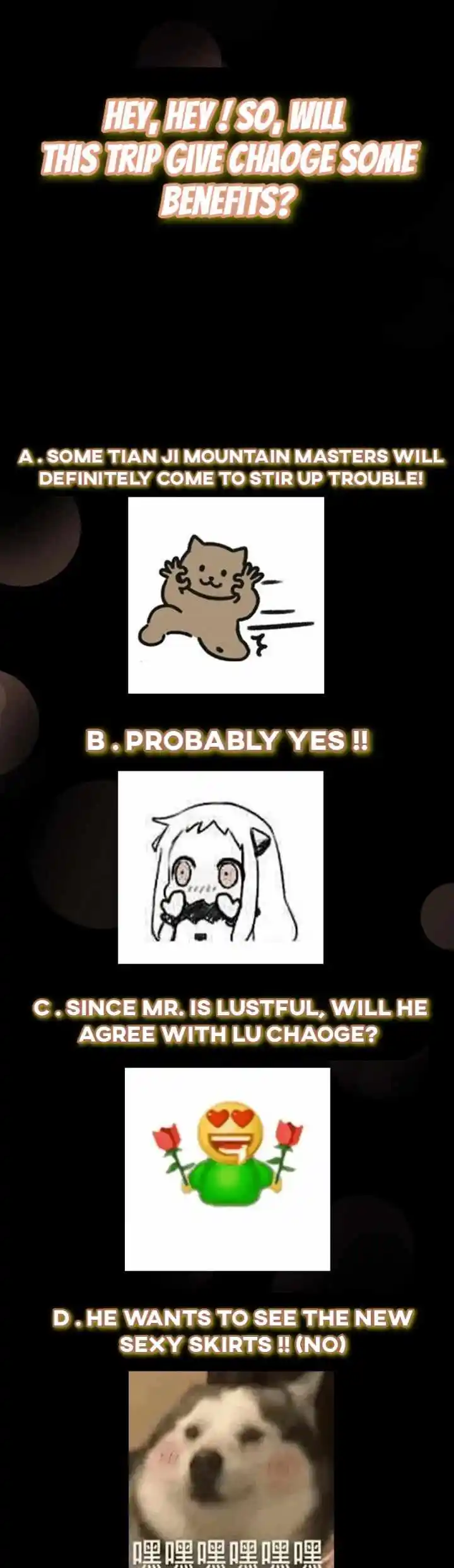 Keep A Low Profile, Sect Leader Chapter 244