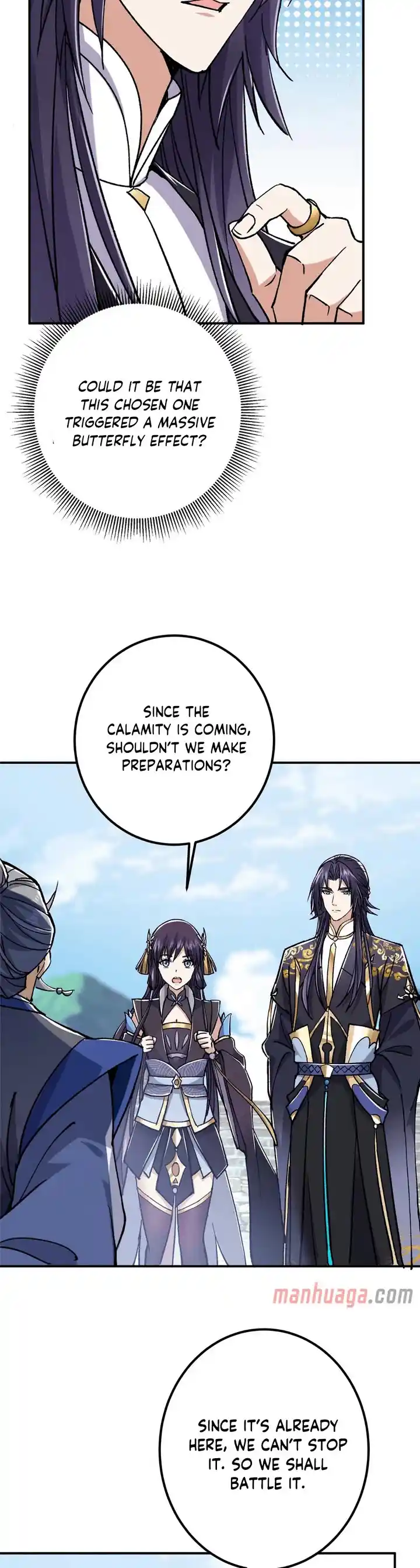 Keep A Low Profile, Sect Leader Chapter 321