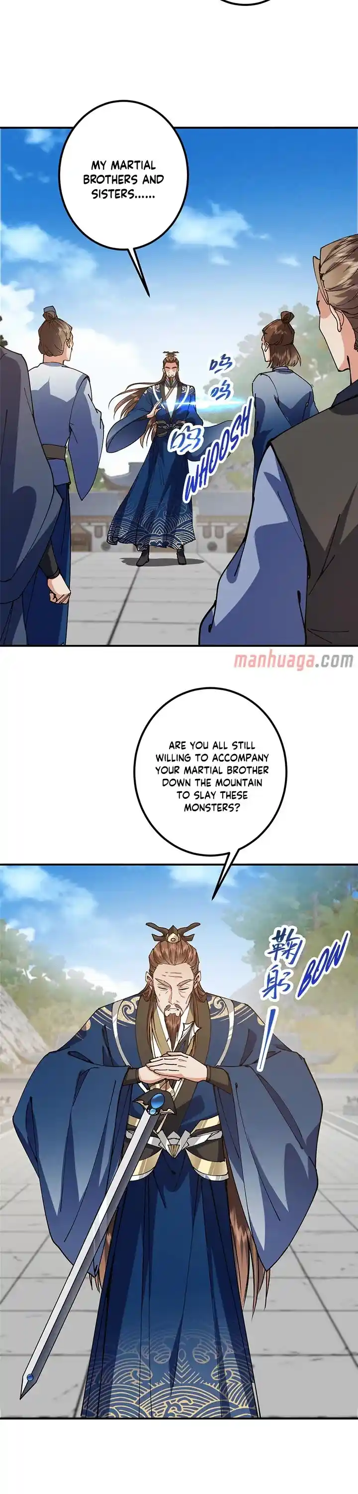 Keep A Low Profile, Sect Leader Chapter 323