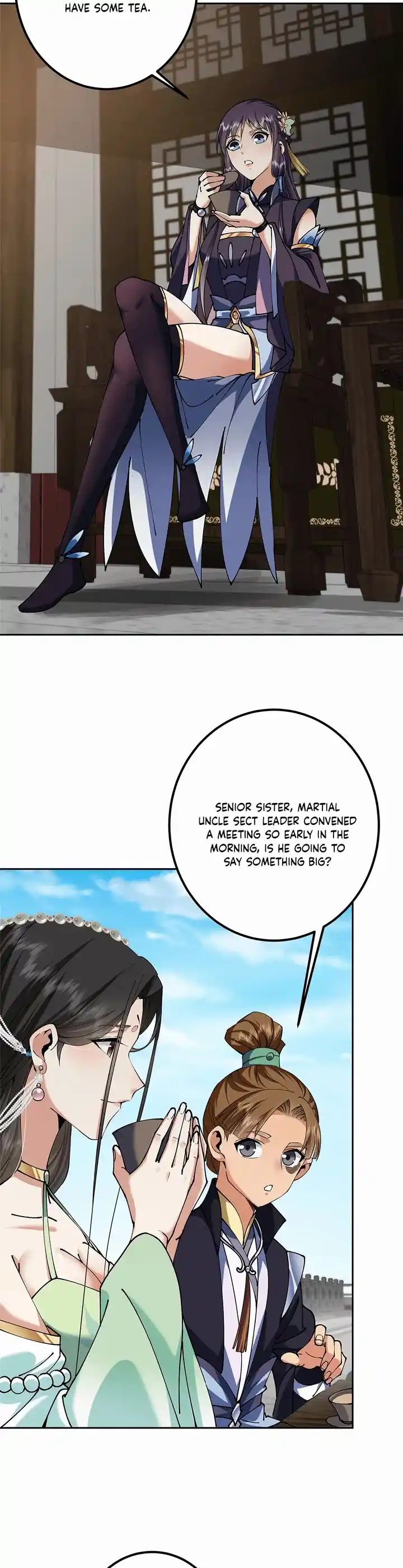 Keep A Low Profile, Sect Leader Chapter 343