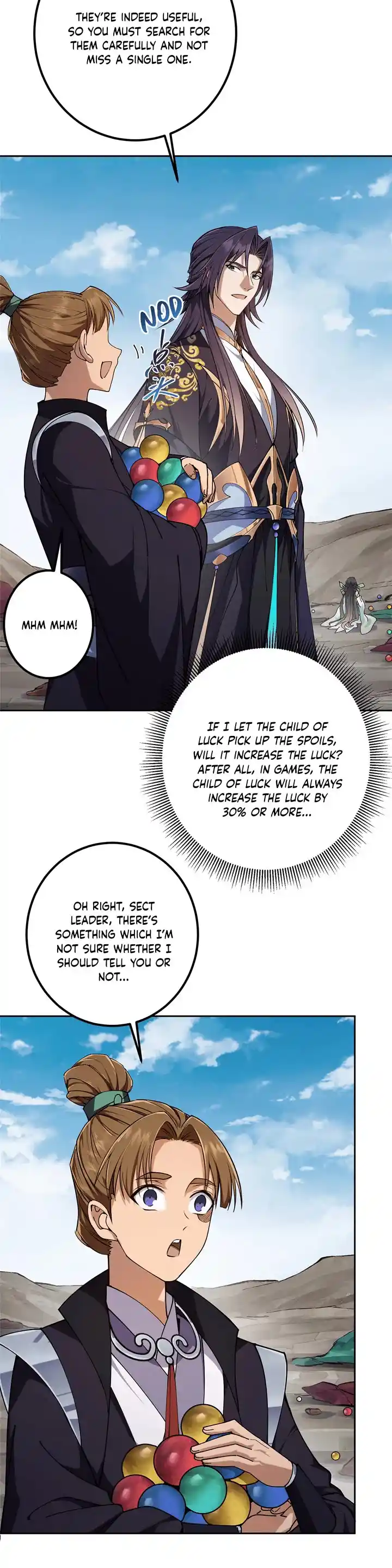 Keep A Low Profile, Sect Leader Chapter 347