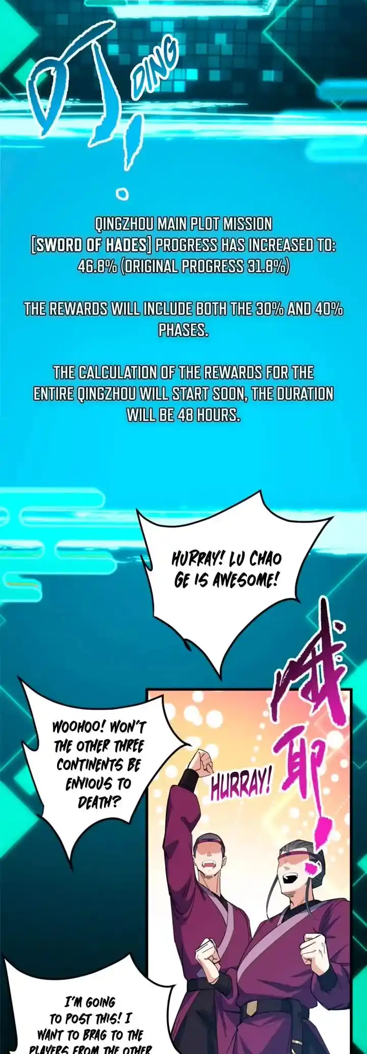 Keep A Low Profile, Sect Leader Chapter 387