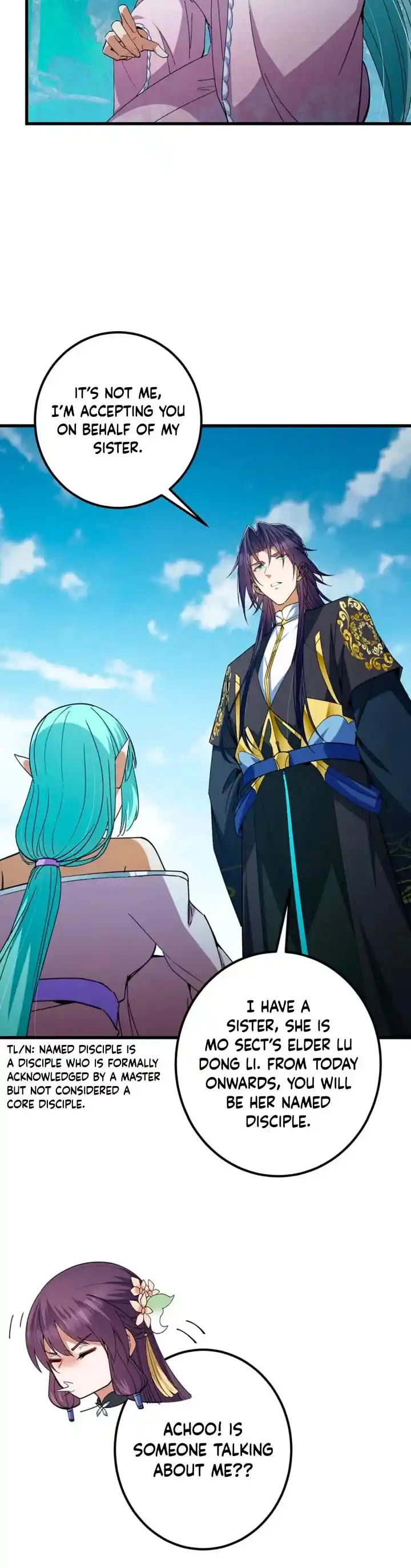 Keep A Low Profile, Sect Leader Chapter 406